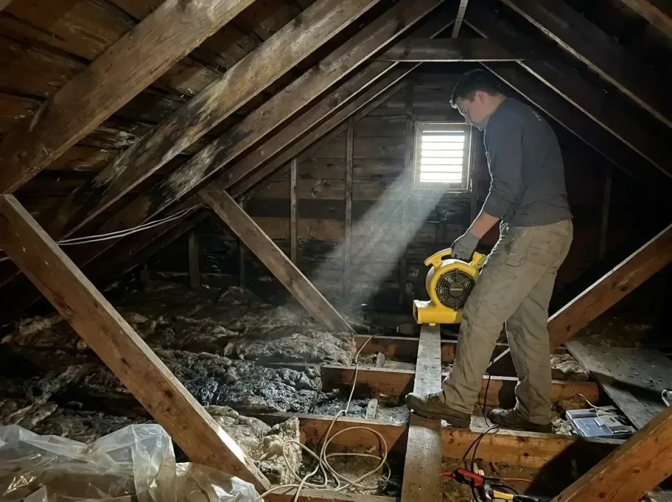 attic-water-damage-drying-proc-007 — frequently asked questions, Emergency Water Extraction & 24/7 Flood Response in West Pe…